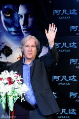 高清组图：《阿凡达》中国发布会 卡梅隆解读史诗