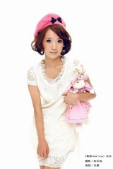 高清组图：李念时尚大片 甜美造型洋溢早春气息