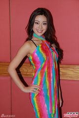 组图：港姐泳装秀事业线 罗紫君否认曾当舞小姐