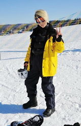 组图：尚雯婕北美游学归来 获加拿大总理亲自接待