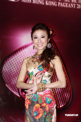 幻灯：众港姐为“港姐选举”造势 刘倩婷旗袍抢风头