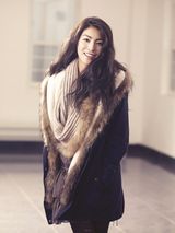 组图：韩星金静华秋装写真 笑容温暖久违的美丽