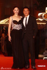 幻灯：香港金像奖颁奖红毯 任达华夫妇甜蜜亮相
