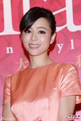 组图：张静初演意大利电影压力大 笑称没艳遇