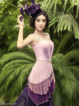 组图：甘露梦幻大片曝光宛若丛林仙子