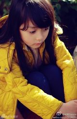 组图：5岁小萝莉走红微博 小天使萌化网友心