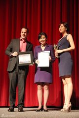 高清图：徐静蕾亮相洛杉矶 中美电影节获最佳导演奖