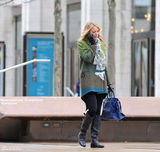 高清组图：布莱克-莱弗利亮相《绯闻女孩》片场