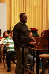 高清图：陕北民歌赴欧演唱会华沙站排练花絮