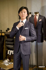 组图：钢琴王子李云迪帅气亮相时装秀