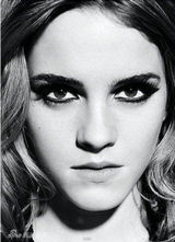 幻灯图集：艾玛-沃特森黑白写真 烟熏妆冷艳