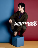 组图：陈学冬温暖出镜风度写真 花美男酷帅有型