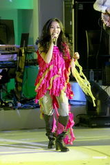 组图：万芳办演唱会庆出道20年 众好友站台助阵