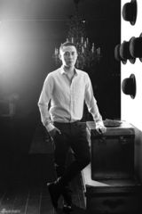 高清图：杜淳黑白光影里的非主流文艺青年