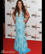 幻灯图集：妮可-基德曼闪耀CMA乡村音乐奖红毯