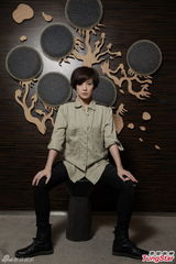 组图：何韵诗谈梅艳芳 感激放心里无需仪式