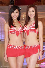 组图：准港姐泳装总彩排 曾明俐试戴后冠