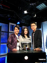 幻灯图：谢安琪亮相有线电视 自称音乐“操控者”