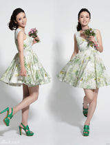 组图：张萌最新时尚写真出炉 清爽动人