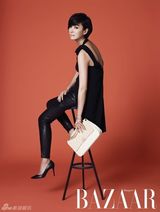 组图：韩星吴妍秀拍摄写真 摩登气场十足