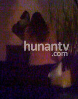 组图：Angelababy深夜回京寓所探望黄晓明