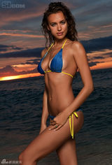 高清图：C罗女友伊莉娜-沙伊克131张比基尼美图