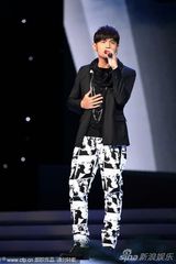 组图：宋祖英助阵两岸交流晚会 花仙子造型抢眼