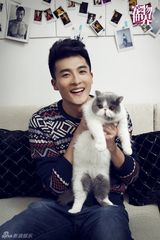 组图：孙艺洲牵手猫咪情人 演绎喵星版宠物情缘