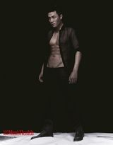 组图：杜淳登男健封面 胸肌健硕大秀人鱼线