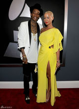 高清组图：54届格莱美红毯艾波-罗斯携男友亮相