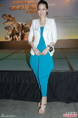 组图：汪诗诗澳门活动力挺老公甄子丹