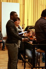 高清图：陕北民歌赴欧演唱会华沙站排练花絮