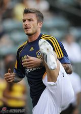 高清组图：贝克汉姆球场被嘘 场面尴尬险怒冲看台