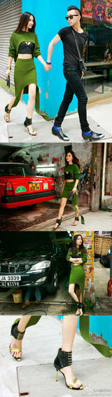 明星爱街拍40期：雅痞风VS金色金属搭配