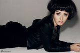 组图：陈廷嘉黑色写真显神秘 御姐范儿彰显质感 