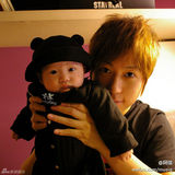 组图：谁是超级星爸潜力股？萌宝宝融化硬汉