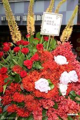 幻灯图：何润东首次担任制作人 大S现身为其庆功 