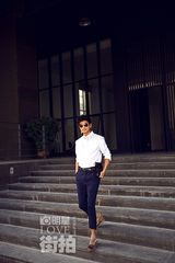 明星爱街拍：陈晓东嬉皮绅士LOOK 打造新偶像