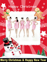 高清组图：青春美少女组合最新桌面美图