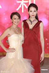 组图：2012年港姐竞选红毯 赵雅芝曾宝仪等亮相