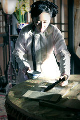 组图：《王者清风》收官 蒋梦婕变落跑新娘