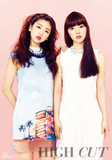 组图：韩新团 Ladies' Code 写真展示洋娃娃般美貌