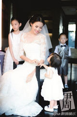 组图：张梓琳泰国海岛秘密结婚 婚礼现场照曝光