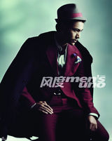 组图：陈坤复古登封面 眼神深邃艺术感十足