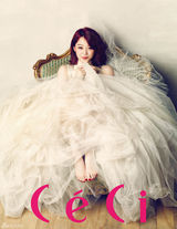 高清组图：f(x)Sulli时尚写真青春少女风范