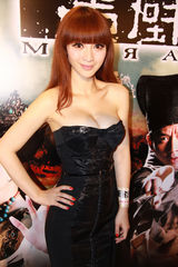 高清图：《画壁》票房破亿香港庆功 柳岩险走光