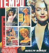 盘点组图：玛丽莲-梦露去世50周年纪念邮票精选