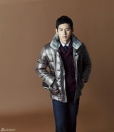 高清组图：韩星高修冬装写真俊朗挺拔帅气