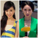 组图：新浪最美女记者走红 神似佟丽娅娄艺潇