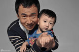 组图：《北漂鱼》姜峰亲子写真演绎绝世好爸